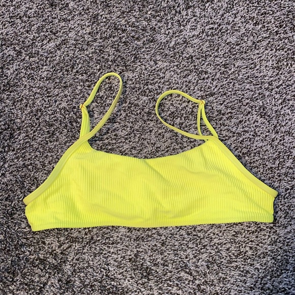 Frankie’s bathing suit top- neon// size medium// no padding// moderate coverage - Picture 1 of 2